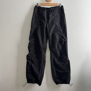 I.AM.GIA Black Ruched Pants